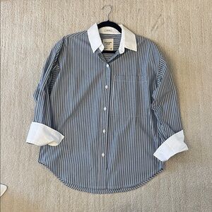 Button down oversized shirt